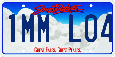 SD license plate 1MML04