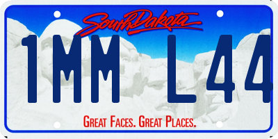 SD license plate 1MML44