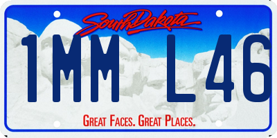 SD license plate 1MML46
