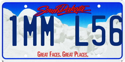 SD license plate 1MML56