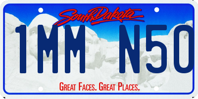 SD license plate 1MMN50