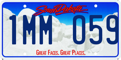 SD license plate 1MMO59