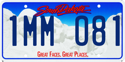 SD license plate 1MMO81