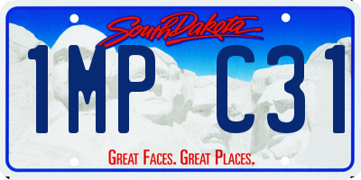 SD license plate 1MPC31