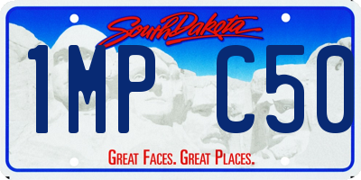 SD license plate 1MPC50