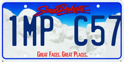 SD license plate 1MPC57
