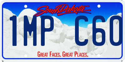 SD license plate 1MPC60