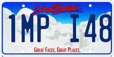 SD license plate 1MPI48