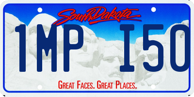 SD license plate 1MPI50