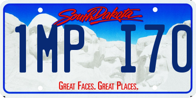 SD license plate 1MPI70