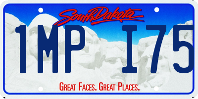 SD license plate 1MPI75