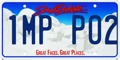 SD license plate 1MPP02