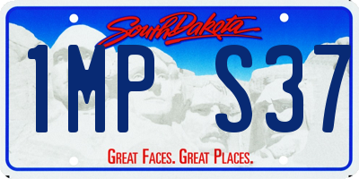 SD license plate 1MPS37