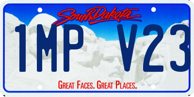 SD license plate 1MPV23