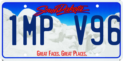 SD license plate 1MPV96