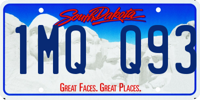 SD license plate 1MQQ93