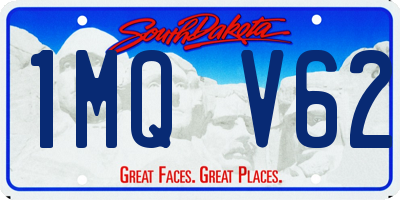 SD license plate 1MQV62