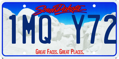SD license plate 1MQY72