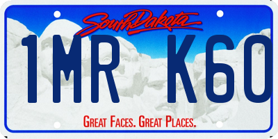 SD license plate 1MRK60