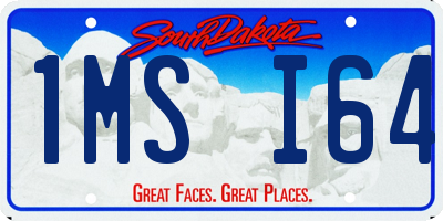 SD license plate 1MSI64