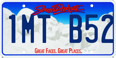 SD license plate 1MTB52