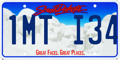 SD license plate 1MTI34