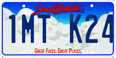 SD license plate 1MTK24