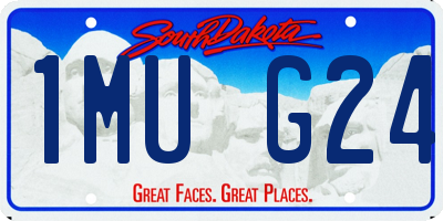 SD license plate 1MUG24