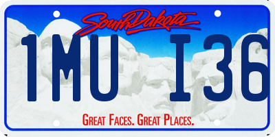 SD license plate 1MUI36