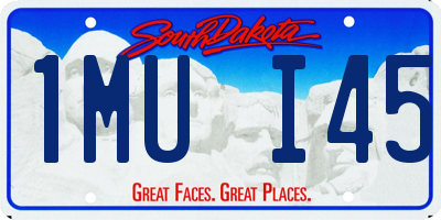 SD license plate 1MUI45