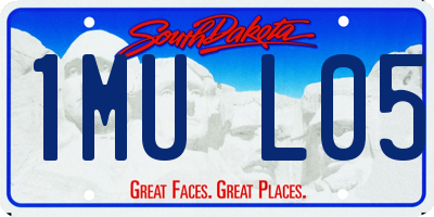 SD license plate 1MUL05