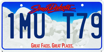 SD license plate 1MUT79