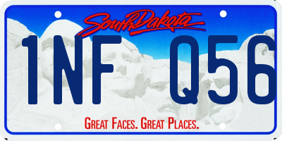 SD license plate 1NFQ56