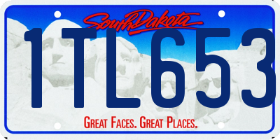 SD license plate 1TL653