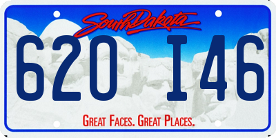 SD license plate 62OI46