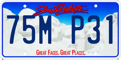SD license plate 75MP31