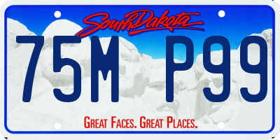 SD license plate 75MP99