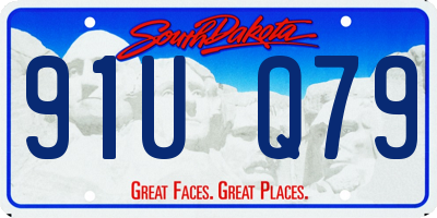 SD license plate 91UQ79