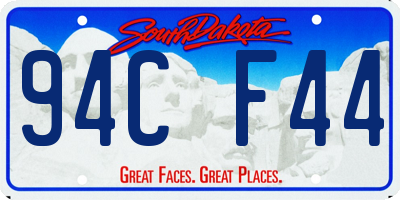 SD license plate 94CF44