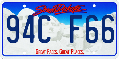 SD license plate 94CF66