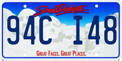 SD license plate 94CI48