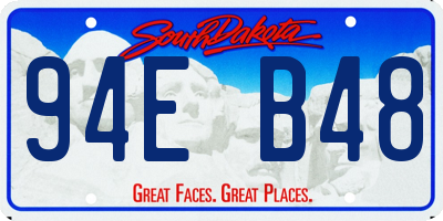 SD license plate 94EB48