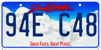 SD license plate 94EC48