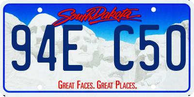 SD license plate 94EC50