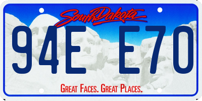 SD license plate 94EE70