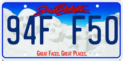 SD license plate 94FF50