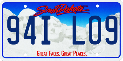 SD license plate 94IL09