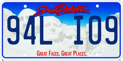 SD license plate 94LI09