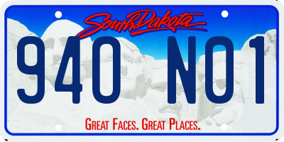 SD license plate 94ON01