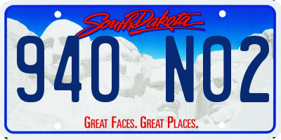 SD license plate 94ON02